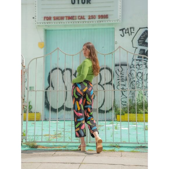 Big Bud Press Paint Stroke Work Pant Size XS Limited Edition Made in USA - Picture 2 of 5